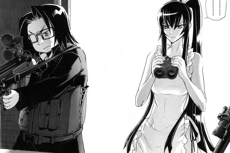 漫畫《Highschool of the Dead》完整章節 中文版 最後的鐘聲響起前，所有人都死了