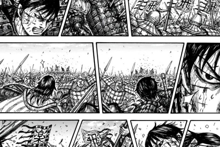 被圍困的騎兵！閱讀連結 KINGDOM《王者天下》第883章中文掃描版
