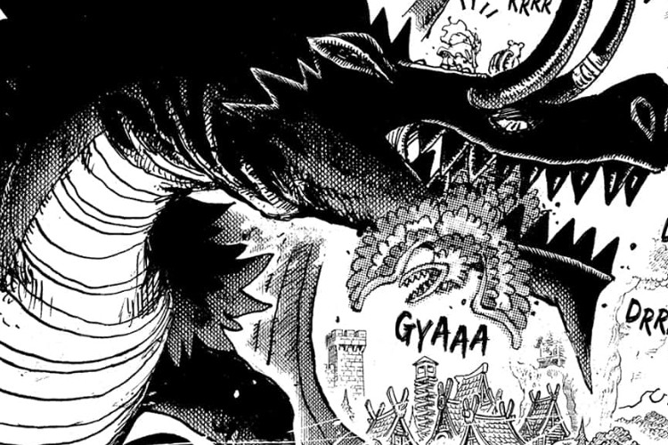 One Piece《海賊王》第1177話中文字幕，夥伴們對抗名為多米反轉的神秘生物